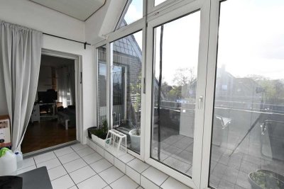 Urbanes Wohnglück: 3 Zimmer mit Wintergarten, Dachterrasse & Balkon. Für Paar, Familie oder WG.