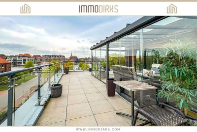 Emden:
Luxus-Penthouse in Bestlage – stilvolles Wohnen mit maximaler Privatsphäre