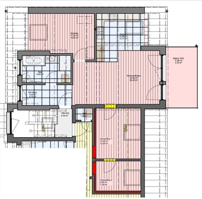 KfW 55 Energie A+ (Penthouse) Eigentumswohnung im Dachgeschoss mit XXL Balkon und Blick in die Natur