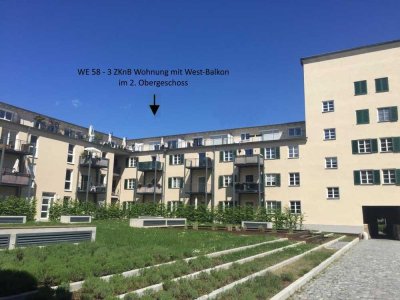 3 ZKnB Wohnung mit Balkon - ein Juwel am östlichen Stadtrand