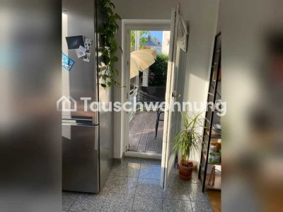 Tauschwohnung: Biete schöne EG-2RW, suche schöne Whg. in höherem Geschoss