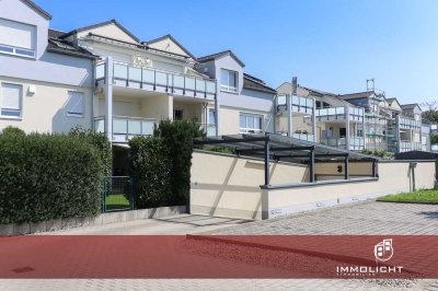FREI ab sofort! - Moderne Balkonwohnung mit Top-Ausstattung - EBK, Lift u. TG-Platz.