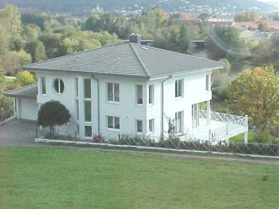 Idyllisches Wohnen am Waldrand mit Blick über Schwandorf und Naab
