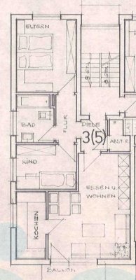 Helle 3-Zimmer-Wohnung im 1. OG mit Balkon in Aschaffenburg-Stadtmitte