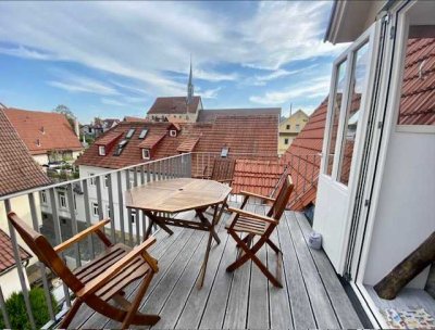 Sonnige und grosszügige 5,5-Zimmer Denkmal-Maisonette-Wohnung mit Terrasse in der Altstadt