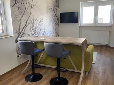 Ein frisch saniertes und liebevoll eingerichtetes Apartment in Eschborn für Pendler, Handwerker etc.