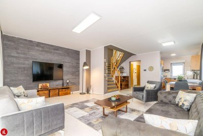 ACHTUNG NEUER KAUFPREIS | Ein Zuhause das alles kann | Erstklassige Doppelhaushälfte in der Naturparkgemeinde Mannersdorf | 5 Zimmer | Eigengrund | 5 Stellplätze | Keller