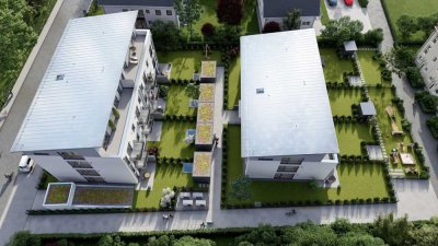 Aktions-Rabatt! Neubau- 2-Zi, barrierefrei mit
ca. 76 m² & Süd-West Terrasse in Germering ETW 4