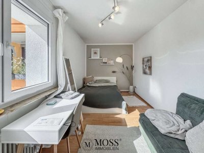 Lichtdurchflutete 3-Zimmer-Wohnung im sanierten MFH, zentral in Konstanz – nur 300 m zum Rhein