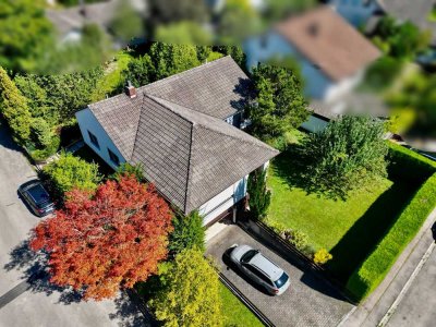 Lichtdurchflutetes freistehendes Einfamilienhaus in hervorragender Wohnlage, bahnhofsnah