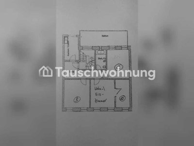 Tauschwohnung: 4-Zimmer-Altbauwohnung, Balkon, Parkplatz, in der Wiehre