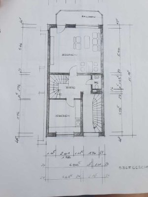 Freundliche und neuwertige 4-Raum-Wohnung mit Balkon in Borken