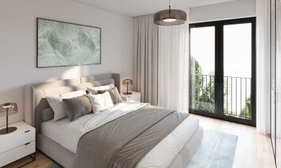 Das Optimum an Energieeffizienz I WE 34 I Moderne 4-Zimmer Wohnung mit Loggia