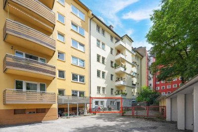 2-Zi.-Souterrainwohnung im wunderschönem Altbau in München-Neuhausen