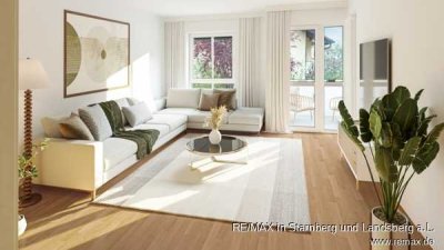 Moderne Wohnung nahe Oberpfaffenhofen in gepflegtem, grünem Umfeld