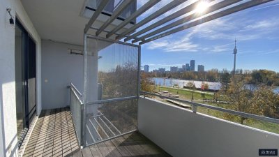 2-ZIMMER WOHNUNG MIT WEITBLICK - DIREKT AN DER ALTEN DONAU -