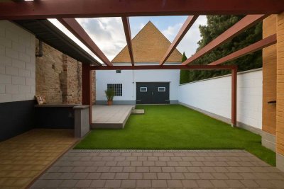 Eigenes Haus mit privatem Garten und Atelier/Werkstatt/Hobbyraum