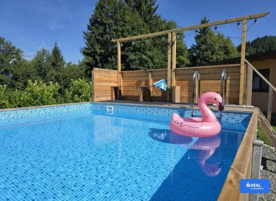 Ihr Traumhaus wartet - neuwertiger Bungalow mit Pool in Ruhelage