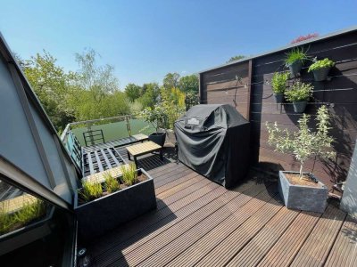 Helle 2,5-Zimmer Maisonette-Wohnung im 2. OG in Düsseldorf-Lohausen