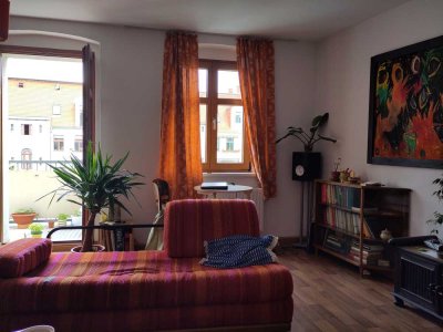 1Zimmer-Balkonwohnung im Hinterhof sucht Nachmieter
