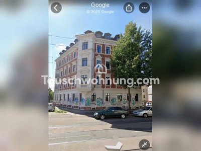 Tauschwohnung: Schöne 2-Raum-Wohnung im DG in Connewitz