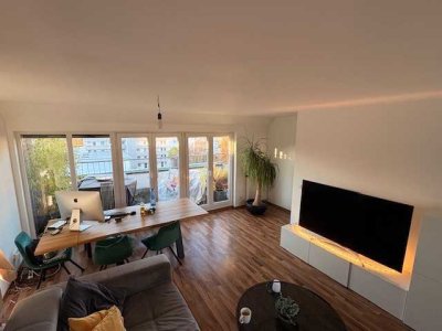 Köln-Gremberg: Modern wohnen über den Dächern – Maisonette mit sonniger Terrasse!