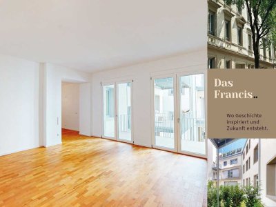 Entdecke das Francis! Exklusive Studio-Wohnung mit viel Raum für Ihre Ideen