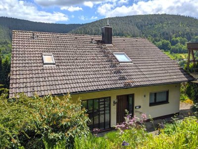 Einfamilienhaus mit Einliegerwohnung in Bad Wildbad - ruhig und stadtnah