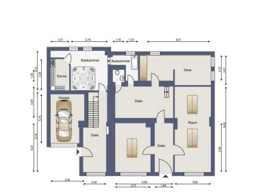 Ein sehr schönes Einfamilienhaus mit Anliegerwohnung