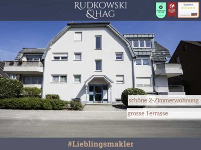 Zwei-Zimmer-Wohnung || große Terrasse || sofort verfügbar