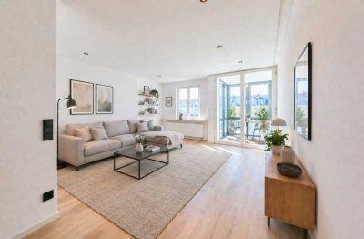 Maxvorstadt pur: 3-Zimmer-Stadtwohnung mit Tiefgaragenstellplatz