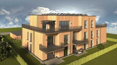 Attraktive 4-Zimmer-Penthousewohnung in Holzmassivbauweise!