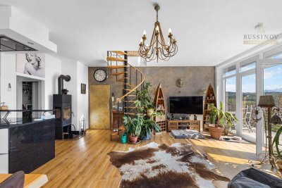 Traumhafte Penthouse-Maisonette mit einzigartigem Seeblick #Wörthersee-Blick #Karawankenblick #Raumwunder