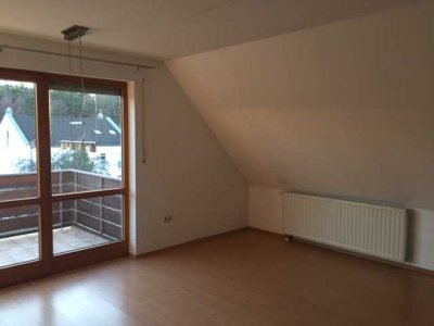 Helle 2 Zimmer Maisonette-Wohnung mit Balkon und Dachstudio in Nürnberg-Fischbach