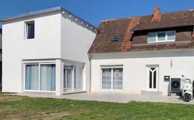 Neubau und Altbau im harmonischen Einklang vereint