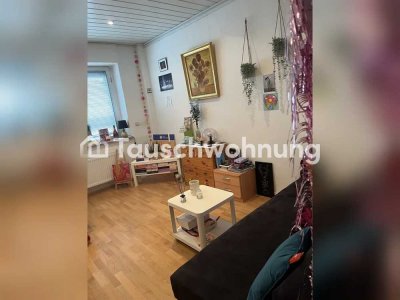 Tauschwohnung: 1,5 Zimmer Wohnung direkt am Rhein