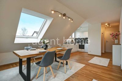 MÖBLIERT - HELL UND RUHIG - Gemütliche Wohnung mit Balkon