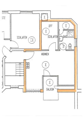 Attraktive 2 Zimmer Wohnung in Bad Berleburg-Stadt