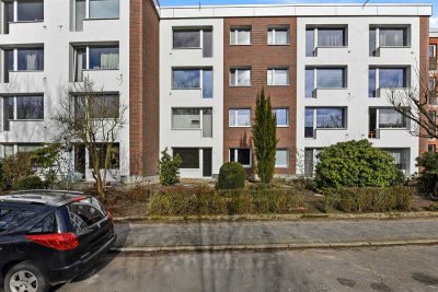 Energetisch sanierte Erdgeschosswohnung mit  Terrasse und TG-Stellplatz in Rahlstedt-Meiendorf