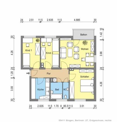 Hier wird frisch für Sie saniert! 4-Zimmer-Wohnung