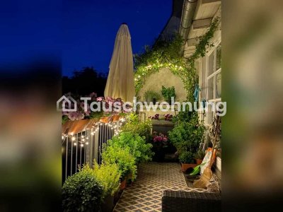 Tauschwohnung: Traumhafte helle und ruhige DG Wohnung