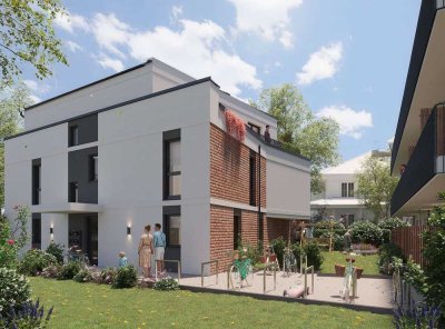 Ruhiges Erdgeschoss mit Garten im Neubau