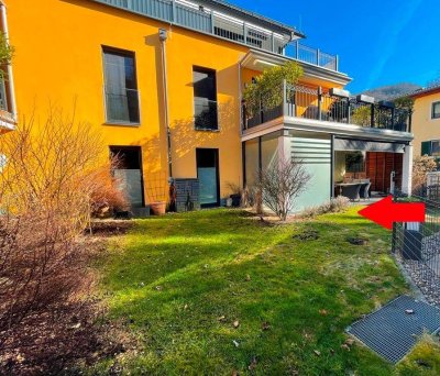 STADTNAH-NATURNAH! Neuwertige 3-Zi.-Gartenwhg. mit Kachelofen und 2 TG-Plätzen in Elsbethen
