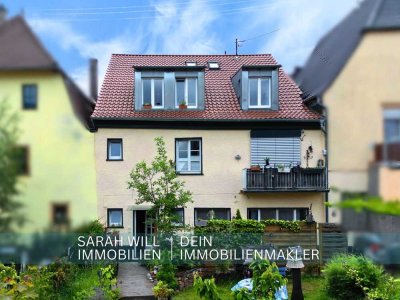 Wohn- und Geschäftshaus mit Charme, neues Dach, großer Garten & erschlossenem Bauplatz