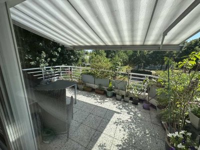 Haus im Haus, individuelle 3- Zimmer- Maisonettwhg.
Nah am Landschaftsschutz
Hilden-Ost
(72484)