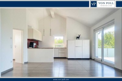 Exklusives Penthouse
mit direktem Aufzugzugang
und großzügiger Dachterrasse