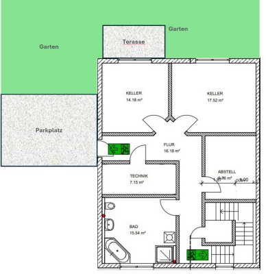 Großzügige 4-Zimmer Maisonette-Wohnung mit Balkon in Nieder-Olm