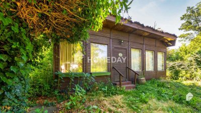 Baugrundstück oder Gartenoase: Grundstück mit Gartenhaus nahe Müggelsee