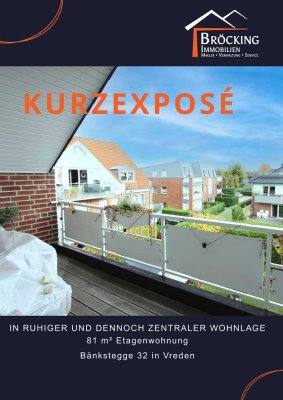 2-Zimmerwohnung mit Balkon in Vreden