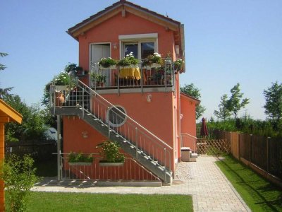 Gartenmaisonettewohnung - direkt am Riemer Park
